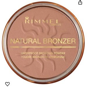 Rimmel London Natural - 021 Sun Light - Bronzer, Matte Finish, 0.49oz